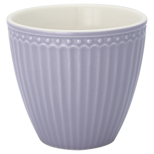 Stoneware Latte cup Alice lavender