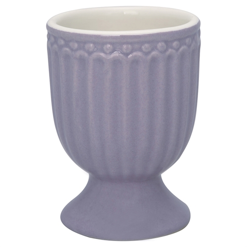 Stoneware Egg cup Alice lavender