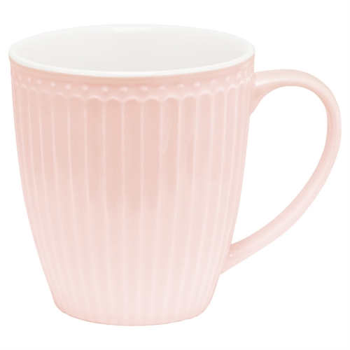 Stoneware Mug Alice pale pink