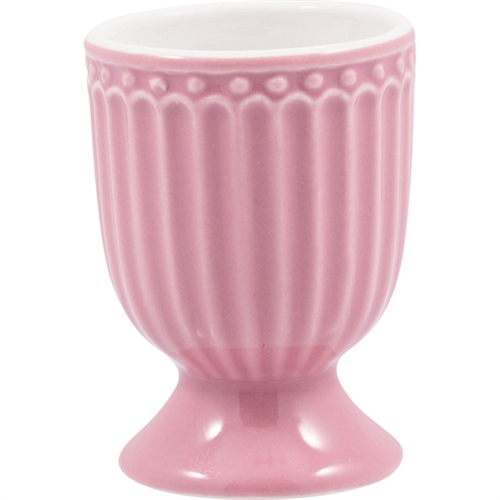 Stoneware Egg cup Alice dusty rose